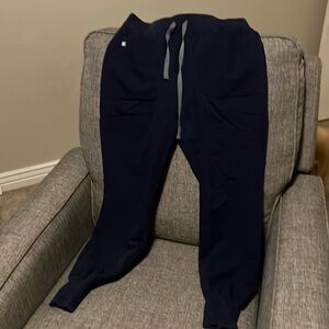 Figs Women’s Scrub Pants Joggers Limited Edition Navy Small